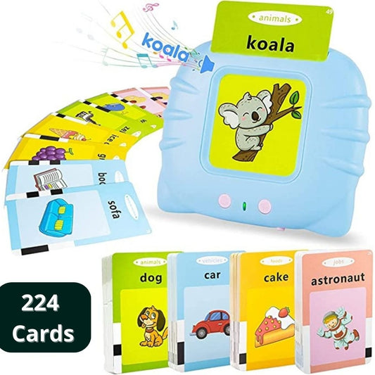 Audible Flashcard Device - Early Educational Device + Flashcards